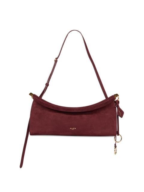 Alaïa Women's Le Click Leather Shoulder Bag - Rouge Grenat