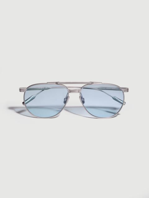 Brunello Cucinelli Titanium sunglasses with photochromic lenses