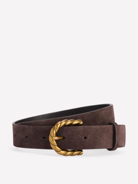 BODEN Twist Buckle Belt-Brown
