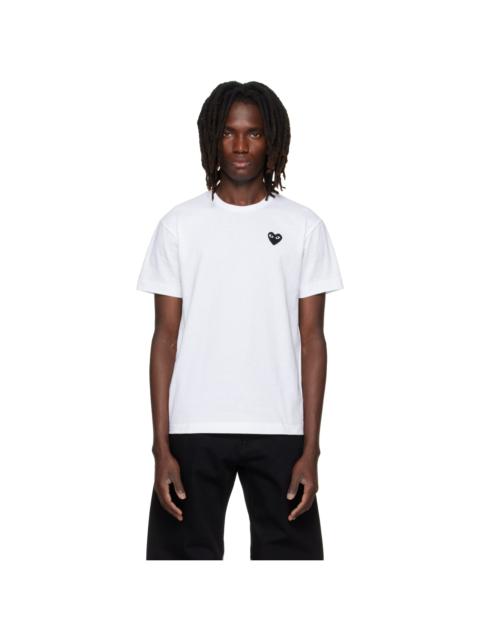 Comme des Garçons PLAY White Heart Emblem T-shirt