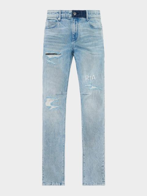 RTA Men's Chaparral Clayton Distressed Skinny Jeans