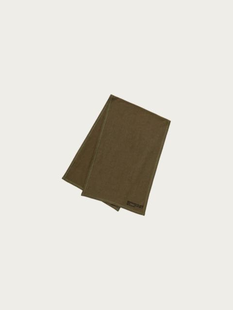 The Real McCoys Neckerchief, Man's, Knitted - Olive