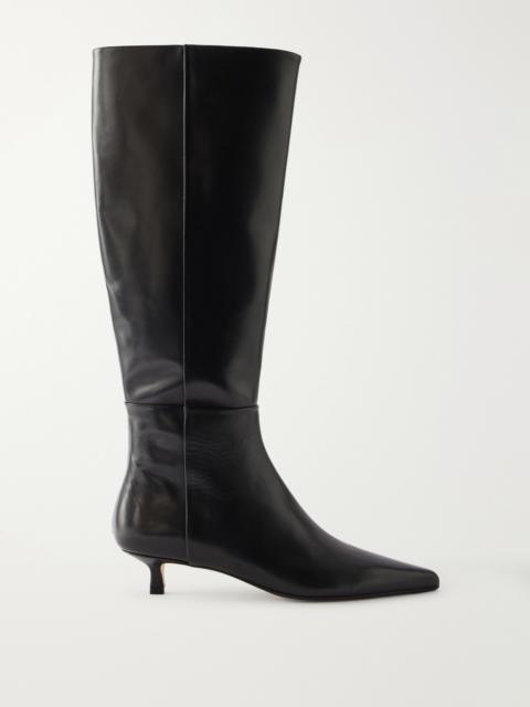 Aeyde Sabrina 35 Leather Knee-high Boots