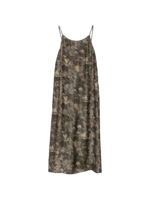 UMA WANG Anaya floral-print midi dress