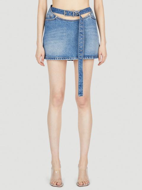 Y/Project Belt Arc Skirt
