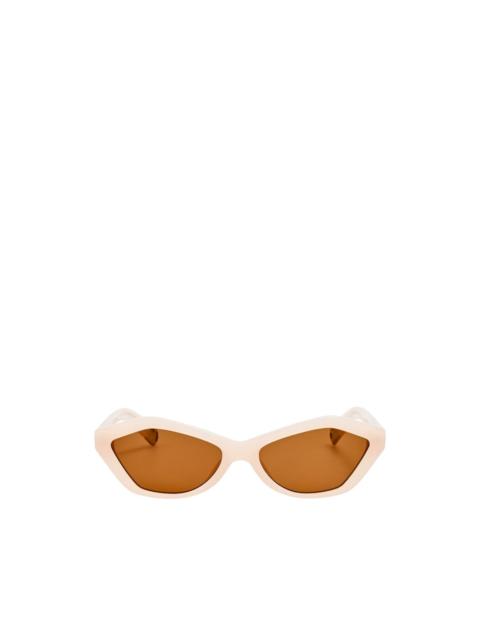 JACQUEMUS geometric sunglasses