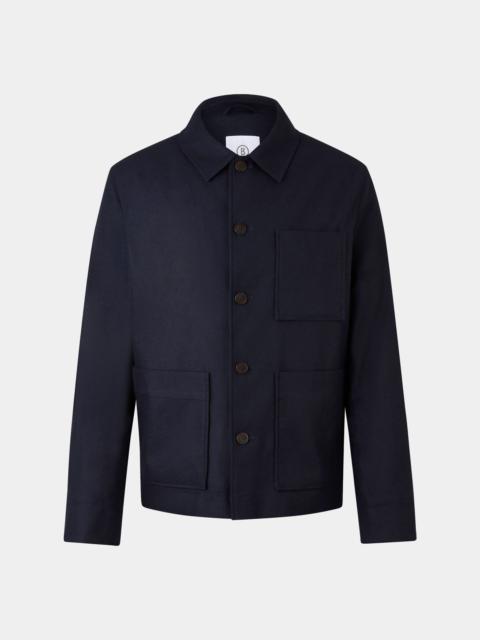 BOGNER Overshirt Mirco in Navy blue