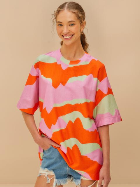 FARM RIO Red Two Brothers T-Shirt