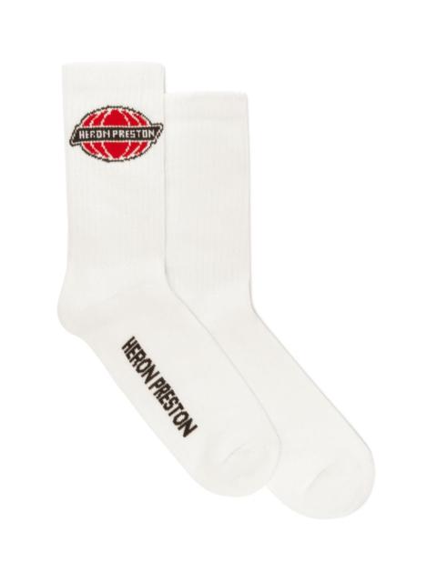 Heron Preston Heron Globe Long Socks