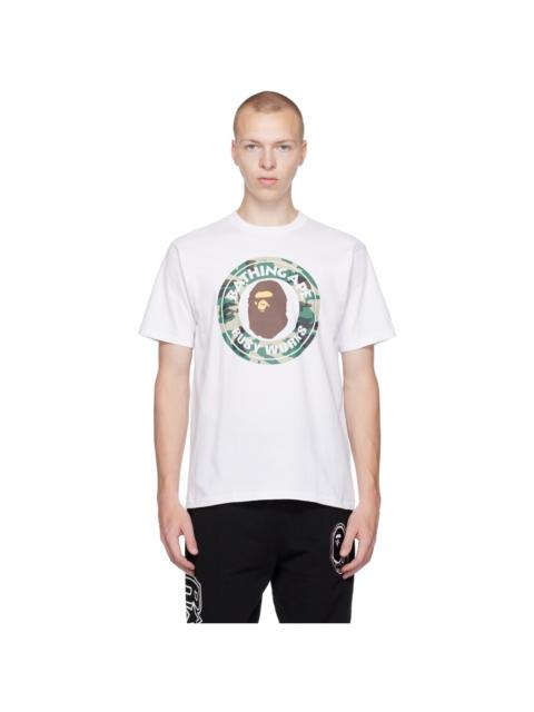 A BATHING APE® White Busy Works T-Shirt