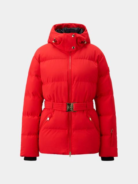 Bond Down ski jacket in Red