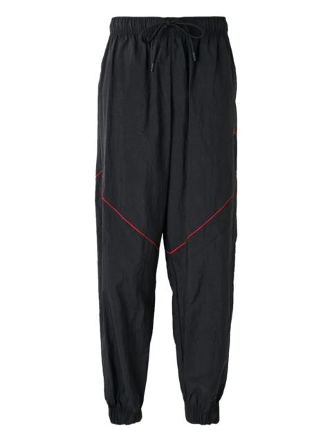 Nike Red Panel Tracksuit Bottoms