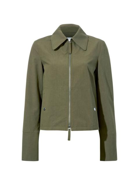 Barnes zipped cotton jacket