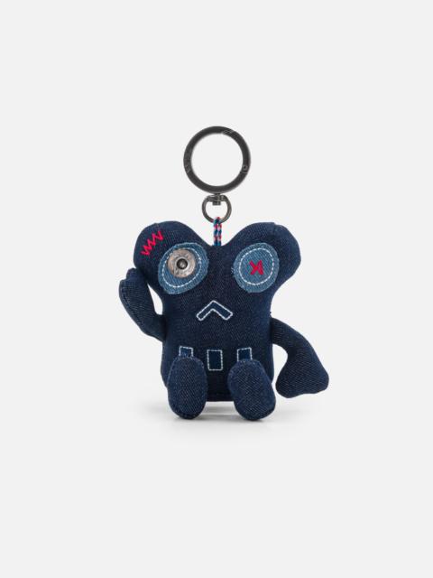 EVISU Chin-Chin Denim Plushie Keychain