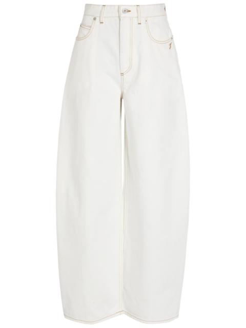JACQUEMUS Jacquemus Le De-nimes Ovalo Barrel-leg Denim Jeans