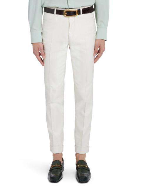 Atticus Cotton & Silk Canneté Pants