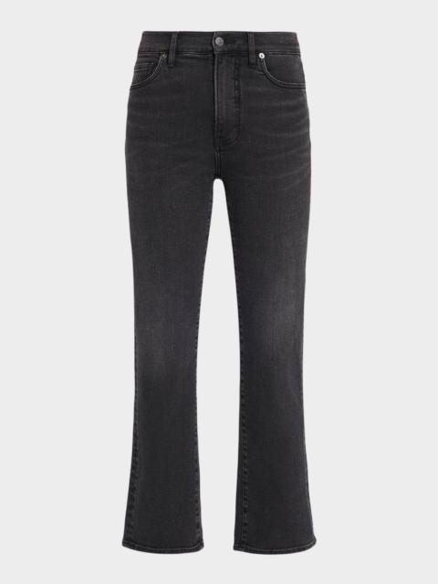 VERONICA BEARD Milla High-Rise Straight-Leg Jeans