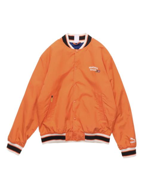 PUMA X Randomevent Bomber Jacket 'Orange' 59666140