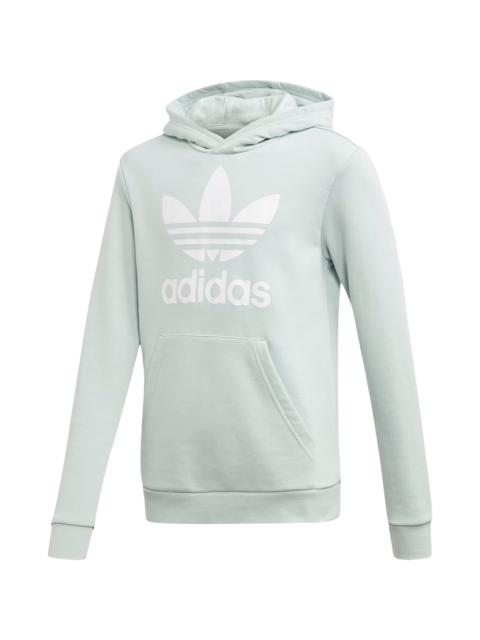 adidas Originals Trefoil Hoodie GS "Vapour Green / White" ED7814