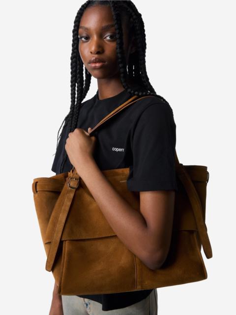COPERNI Suede Belt Cabas Bag