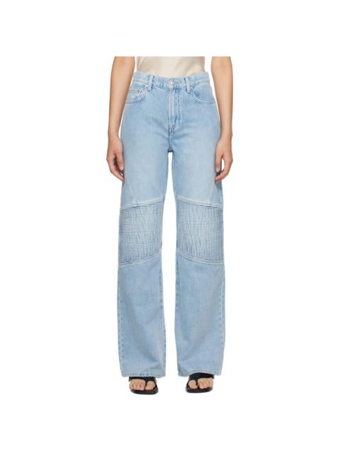 GRLFRND Blue Mariah Racer Jeans