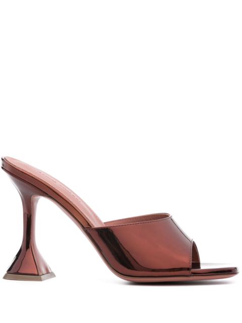Lupita 110mm metallic mules