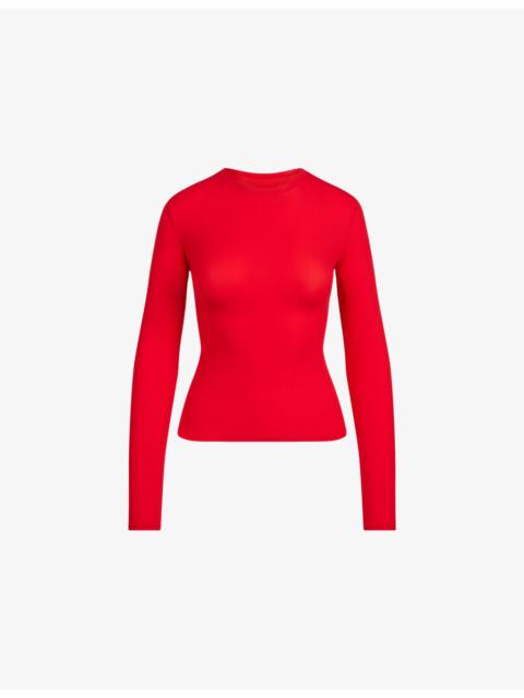 SKIMS Fits Everybody Long-Sleeve Jersey T-Shirt