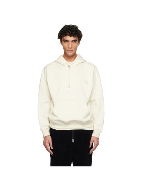 Wooyoungmi Off-White Back Logo Hoodie