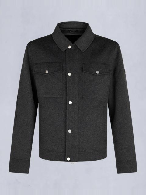 MOOSE KNUCKLES JACQUES WOOL SHIRT JACKET