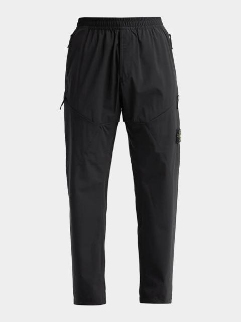 Stone Island Men's Stretch Polyester Pull-On Pants