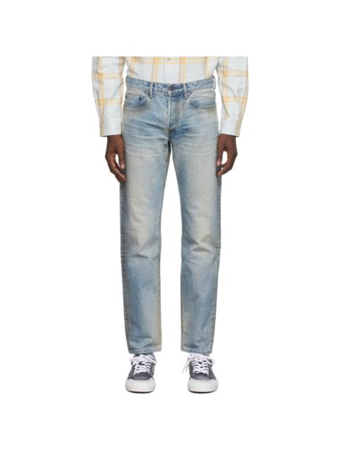 John Elliott Blue 'The Daze' Jeans