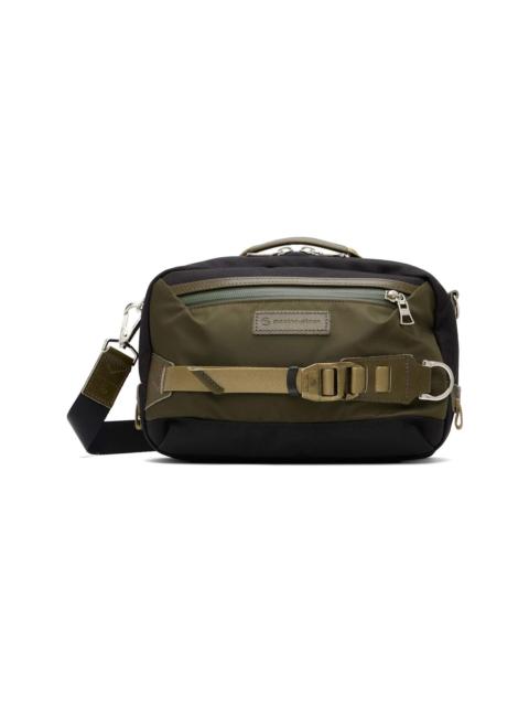 master-piece Khaki & Black Potential 2WAY Mini Shoulder Bag