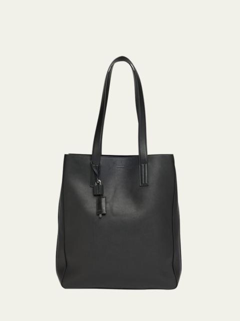 TOM FORD Men's Natural Leather North-South Tote Bag