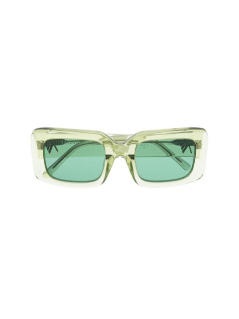 x The Attico Jorja transparent-frame sunglasses
