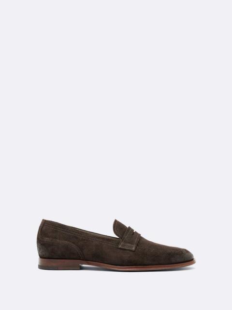 ALLSAINTS JULES HAND-STITCHED SUEDE LOAFERS