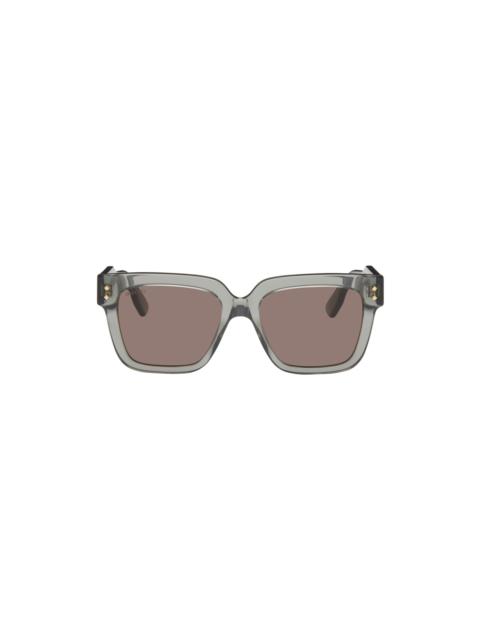 GUCCI Gray Square Sunglasses
