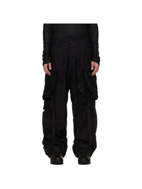 Julius Black Gas Mask Pants