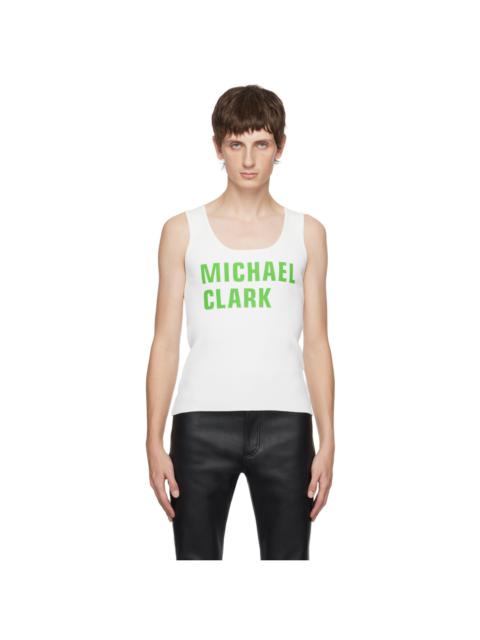 White Michael Clark Edition Tank Top