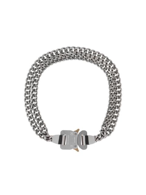 1017 ALYX 9SM 2X CHAIN BUCKLE NECKLACE