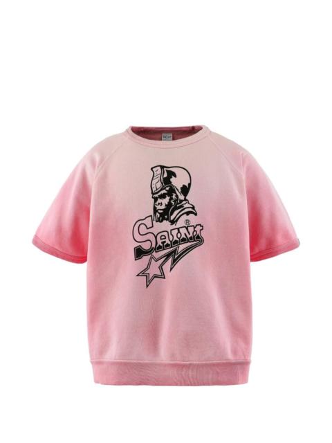 SAINT M×××××× graphic short-sleeve sweatshirt