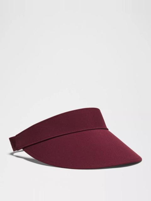 lululemon Women's Fast Paced Wide Band Running Visor