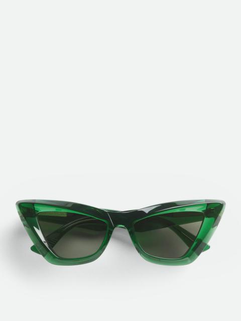 Bottega Veneta Angle Cat-Eye Sunglasses