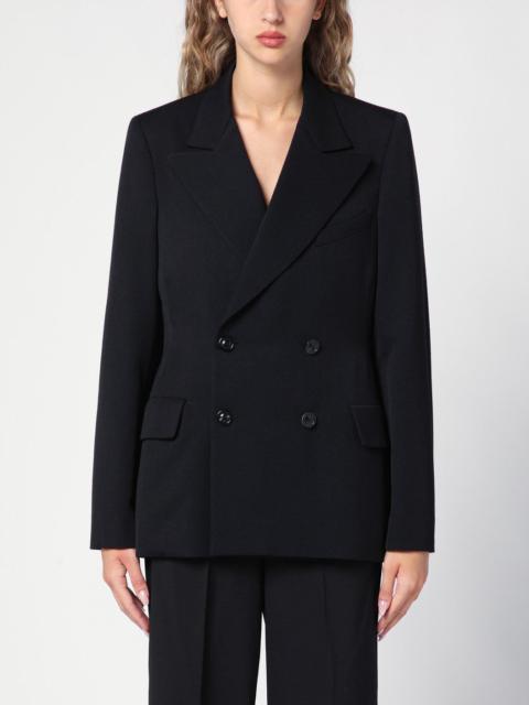 Maison Margiela Black double-breasted jacket in wool