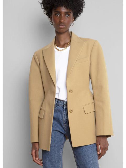 The Frankie Shop Colette Hourglass Blazer - Camel