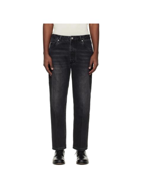 Studio Nicholson Black Aaron Levine Edition Windslow Jeans