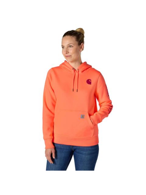 Carhartt Women's Iconic Clarksburg Logo Sweatshirt
