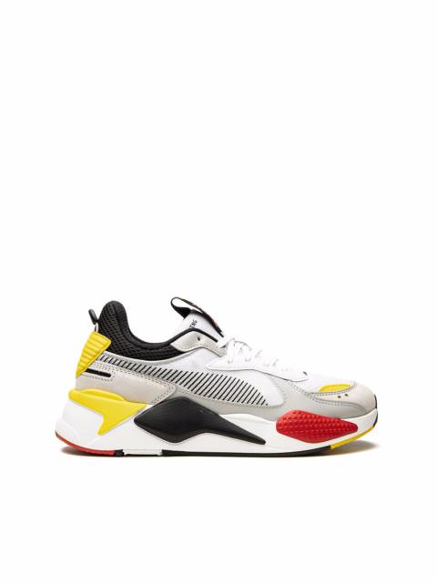 RS-X Toys "White/Black/Cyber Yellow" sneakers