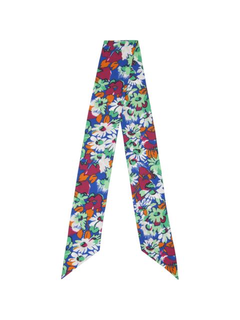 Marni Multicolor Pop Flower Silk Scarf