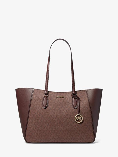 MICHAEL KORS Jet Set Travel Large Signature Logo 3-in-1 Tote Bag