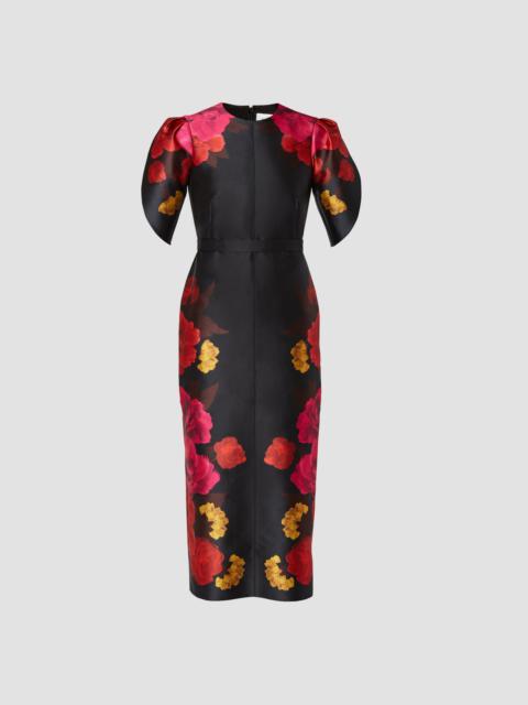 Erdem SHORT SLEEVE MIDI DRESS